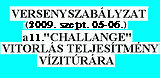 Challange-11 Verseny Szablyzat logo